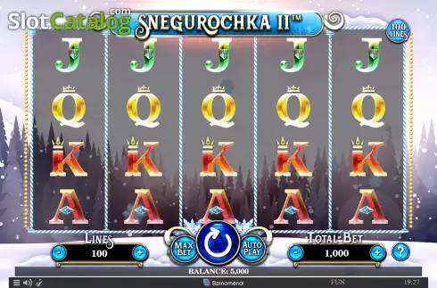 Bildschirm2. Snegurochka 2 slot