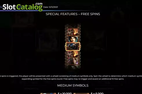 Free spins screen. Book Of Skulls Reloaded slot