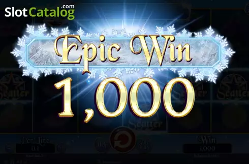 Epic Win 500x Screen. Fruits On Ice Collection 20 Lines slot