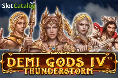 Demi Gods IV Thunderstorm Логотип