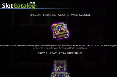 Scatter - Wild screen. Book of Panther slot