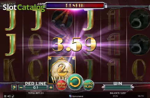 Schermo4. Gangster's Gold - On The Run slot