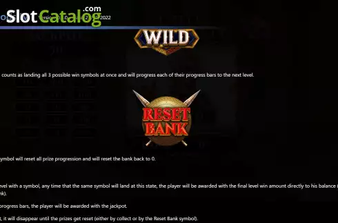 Game Rules screen 3. 1 Reel Demi Gods IV slot