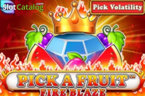Pick A Fruit Fire Blaze Логотип