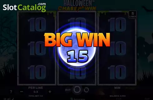 Ecran4. Halloween Chase’N’Win slot