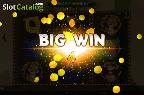 Bildschirm5. Wacky Monkey Chase’N’Win slot
