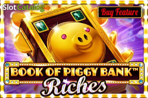 Book Of Piggy Bank - Riches Логотип