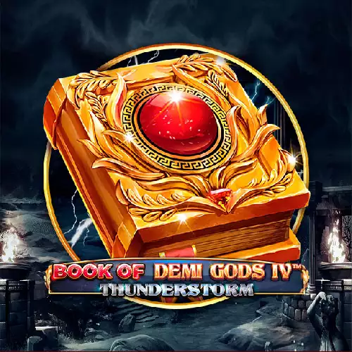 Book Of Demi Gods IV - Thunderstorm ロゴ