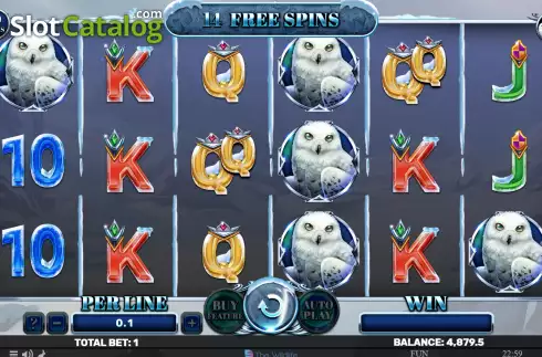 Free Spins screen 2. Majestic Winter - Avalanche slot