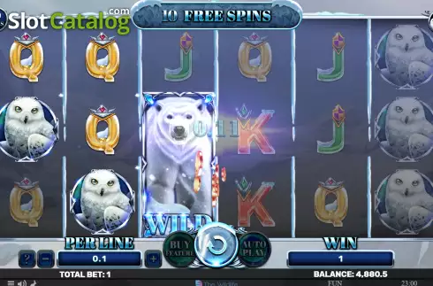 Free Spins screen 3. Majestic Winter - Avalanche slot