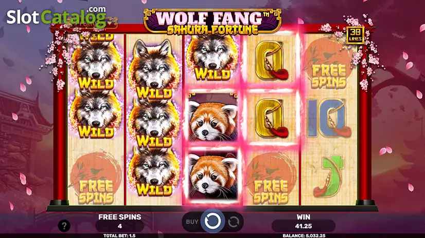 Wolf Fang Sakura Fortune Free Spins