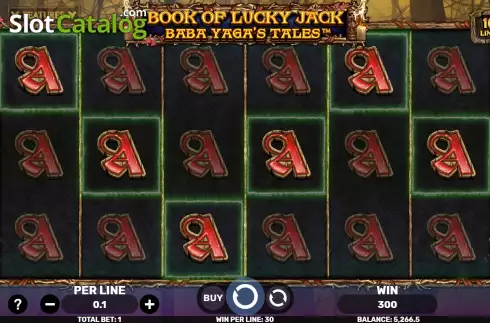 Win Screen 3. Book of Lucky Jack Baba Yaga's Tales slot