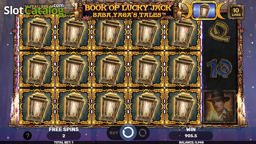 Book of Lucky Jack Baba Yaga's Tales Free Spins