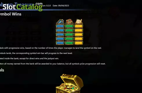 Game Rules screen 2. 1 Reel Caribbean Treasure slot