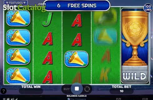 Free Spins screen 2. Club of Legends slot