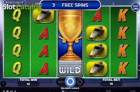 Free Spins screen 3. Club of Legends slot