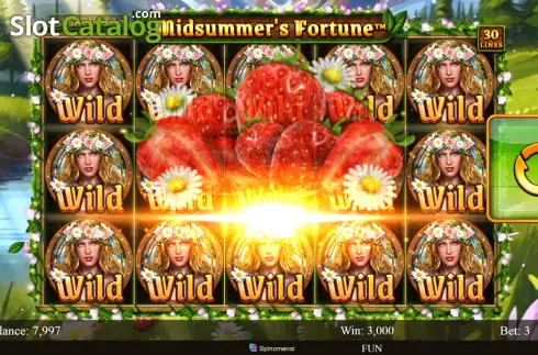 All Wilds screen. Midsummer's Fortune slot