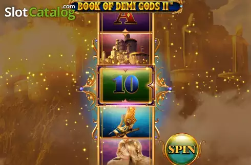 画面9. Book of Demi Gods II - The Golden Era カジノスロット