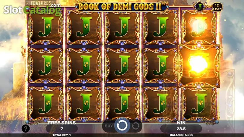Book of Demi Gods II - The Golden Era Free Spins