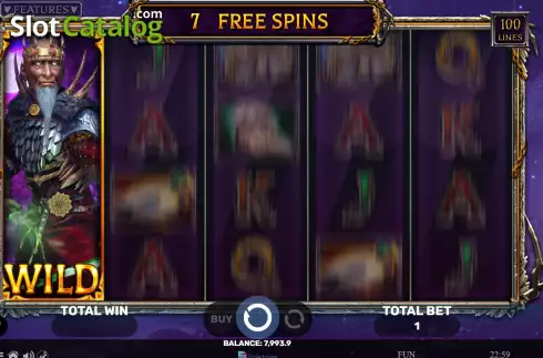 Free Spins screen 2. Koschei The Deathless slot