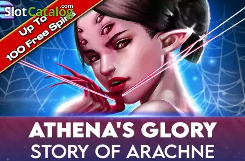 Athena's Glory - Story of Arachne Logo