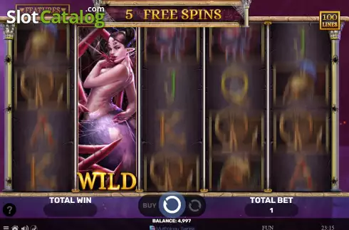 Free Spins screen 3. Athena's Glory - Story of Arachne slot