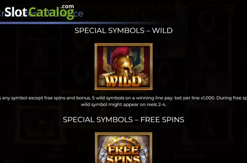 Schermo9. Mythical Creatures Of Greece slot
