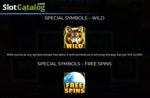 Bildschirm9. Wolf Fang - The Origins slot