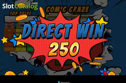 Win screen 3. Comic Craze slot