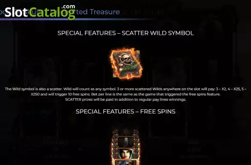 Wild screen. Book of Skulls - Uncharted Treasure slot
