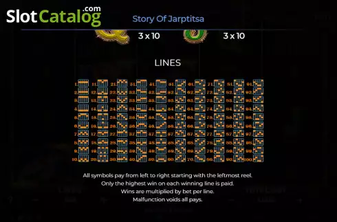 Скрін8. Story of Jarptitsa слот