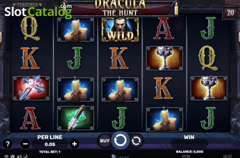 Bildschirm2. Dracula The Hunt slot