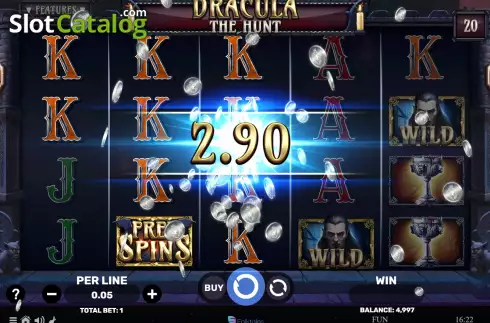 Bildschirm3. Dracula The Hunt slot