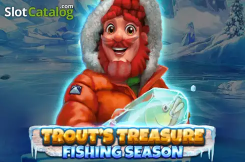 Trout's Treasure Fishing Season Logo