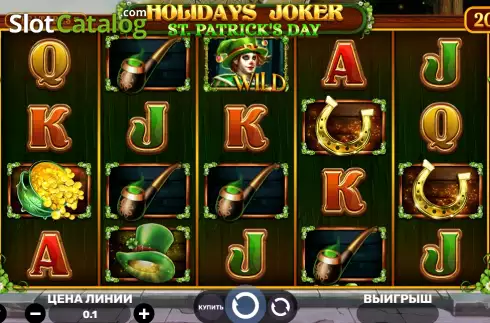 Captura de tela2. Holidays Joker - St. Patrick's Day slot