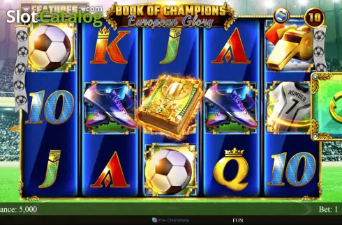 Book of Champions - European Glory slot. Book of Champions - European Glory slot