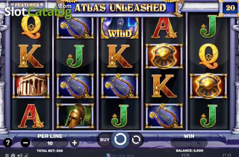 Atlas Unleashed slot. Atlas Unleashed slot