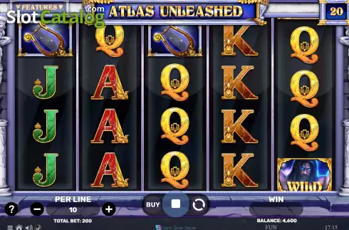 Atlas Unleashed  demo. Atlas Unleashed slot