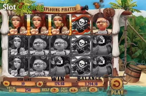 Schermo 4. Exploding Pirates slot