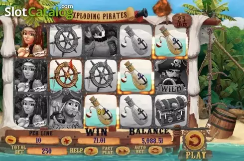 Schermo 6. Exploding Pirates slot