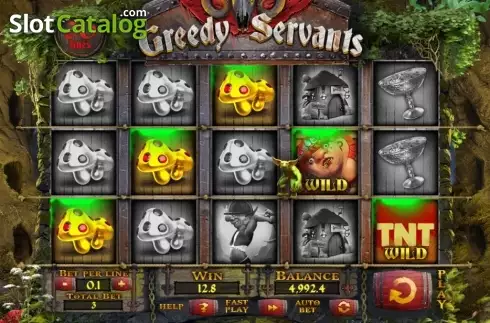 Screen 5. Greedy Servants slot