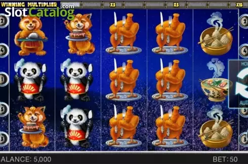 Ecranul 1. Master Panda slot