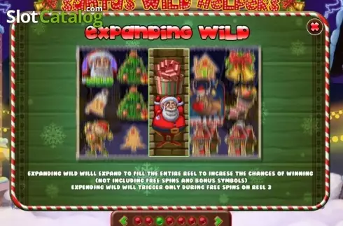 Skärmdump4. Santa's Wild Helpers slot