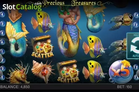 Bildschirm 2. Precious Treasures slot