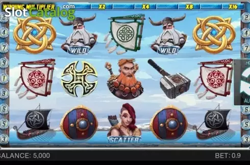 Captura de tela3. Viking's Glory slot