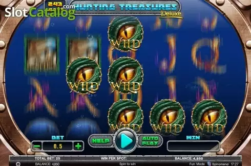Extra wilds screen 2. Hunting Treasures Deluxe slot