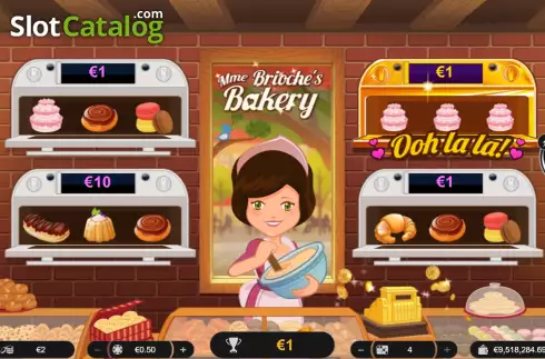 Bildschirm3. Mme Brioche's Bakery slot