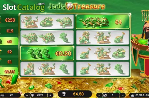 Ekran3. Jade Treasure Scratch yuvası