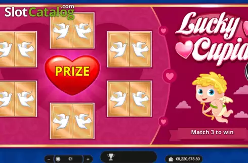 Game screen. Lucky Cupid slot