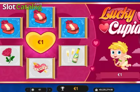 Win screen. Lucky Cupid slot